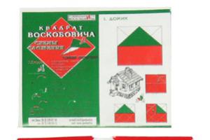 Развивающая игра-конструктор: геоконт Воскобовича